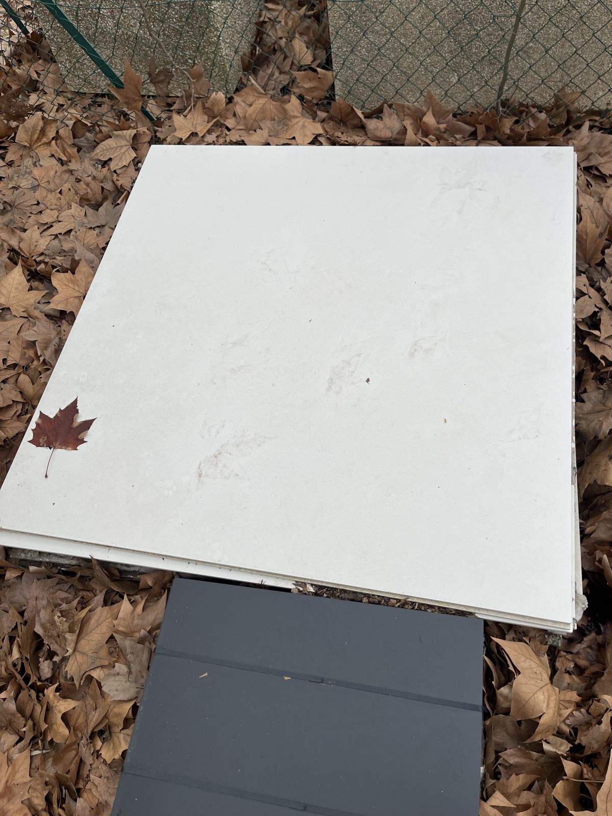 Carrelage blanc