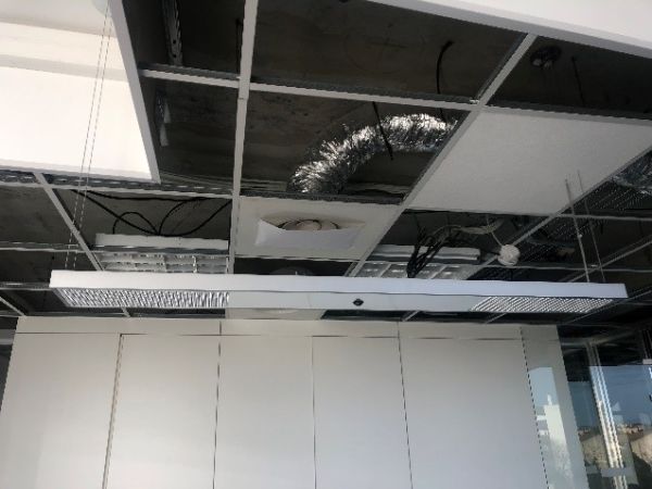 Luminaire suspendu 1510x170x40mm