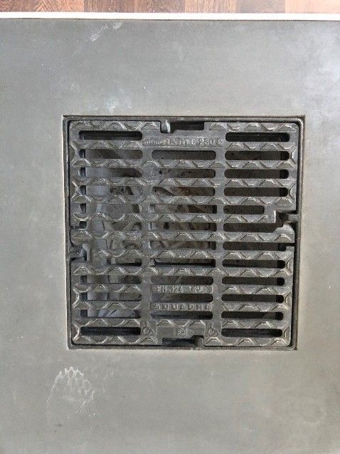 Grille en fonte