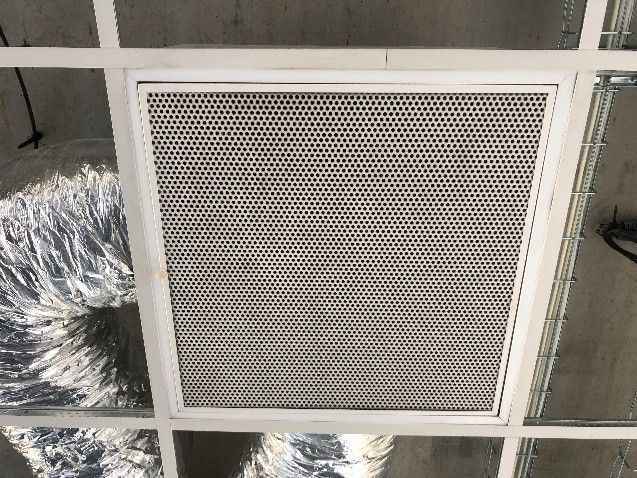Grilles de reprise climatisation